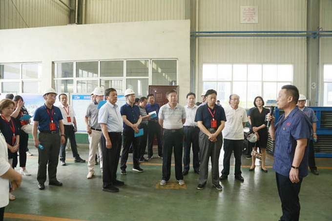 駐豫全國人大代表第五專題調研組蒞臨隆華考察調研