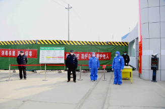 防控生產兩不誤，隆華公司復工后生產安全有序進行