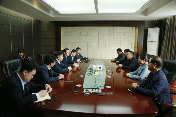 政聲｜市委常委、統(tǒng)戰(zhàn)部長婁會峰蒞臨隆華調(diào)研